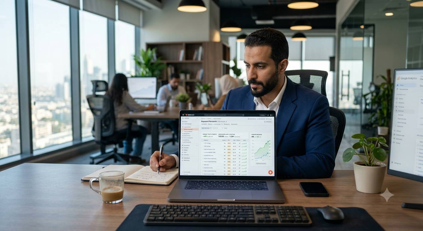 تحليل الكلمات المفتاحية وتحسين محركات البحث SEO لزيادة زيارات المدونة والربح من الإنترنت