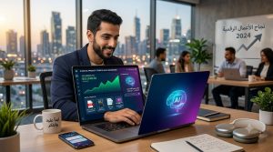 الربح من بيع المنتجات الرقمية بالذكاء الاصطناعي: دليل المبتدئين لتحقيق أول 100 دولار في 2026